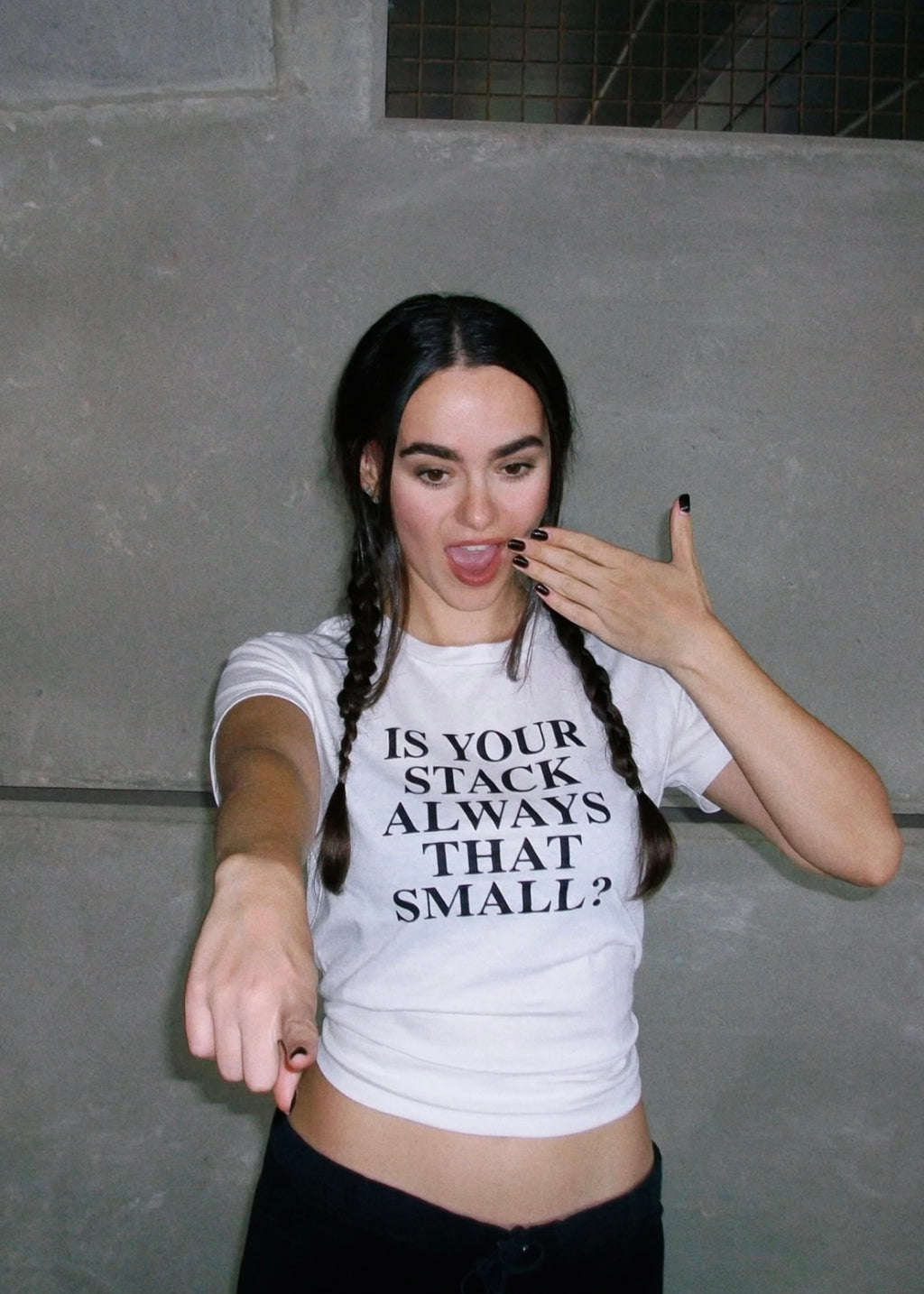 IS YOUR STACK ALWAYS THAT SMALL?
